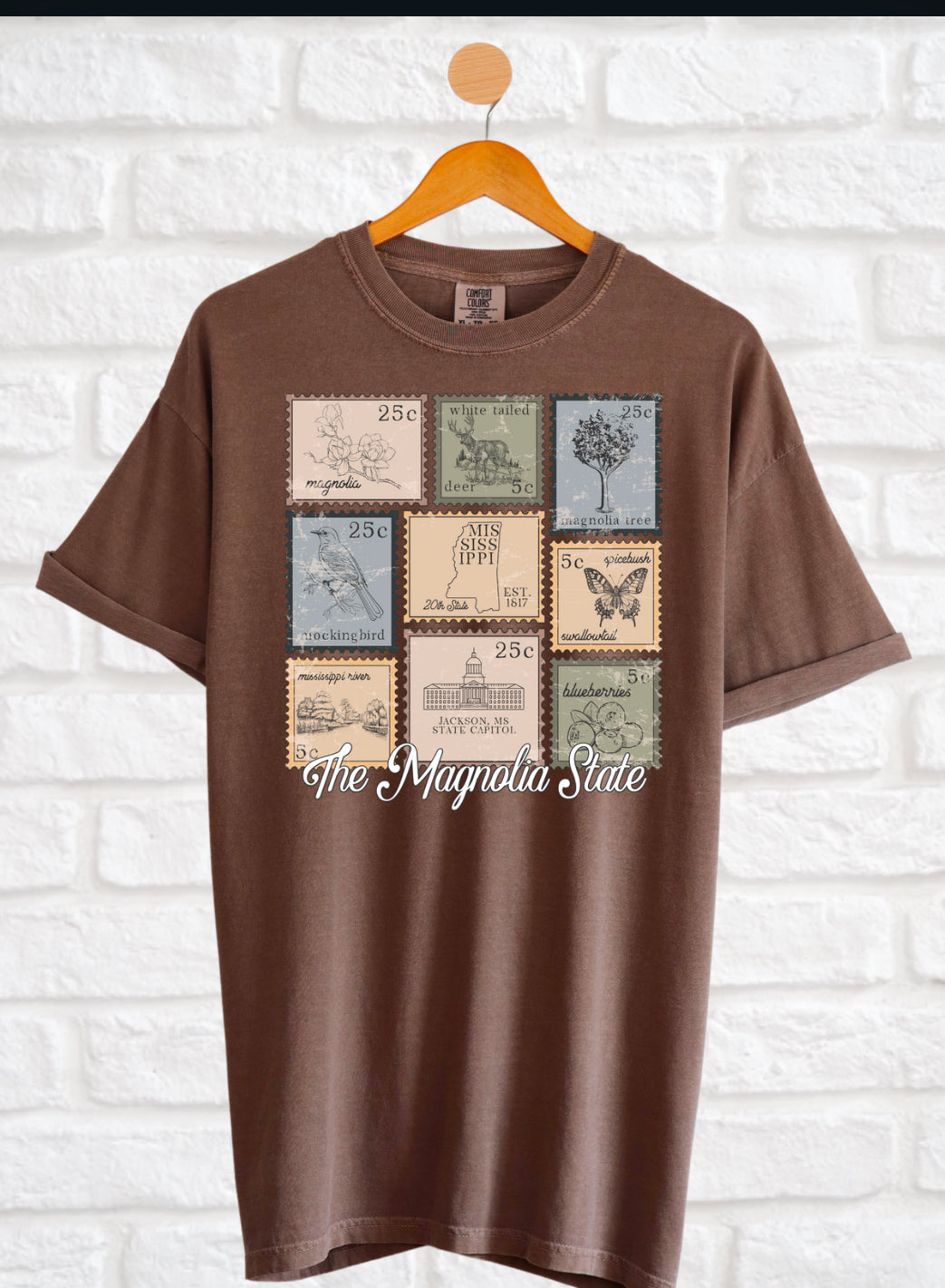 Mississippi Vintage Stamp Shirt
