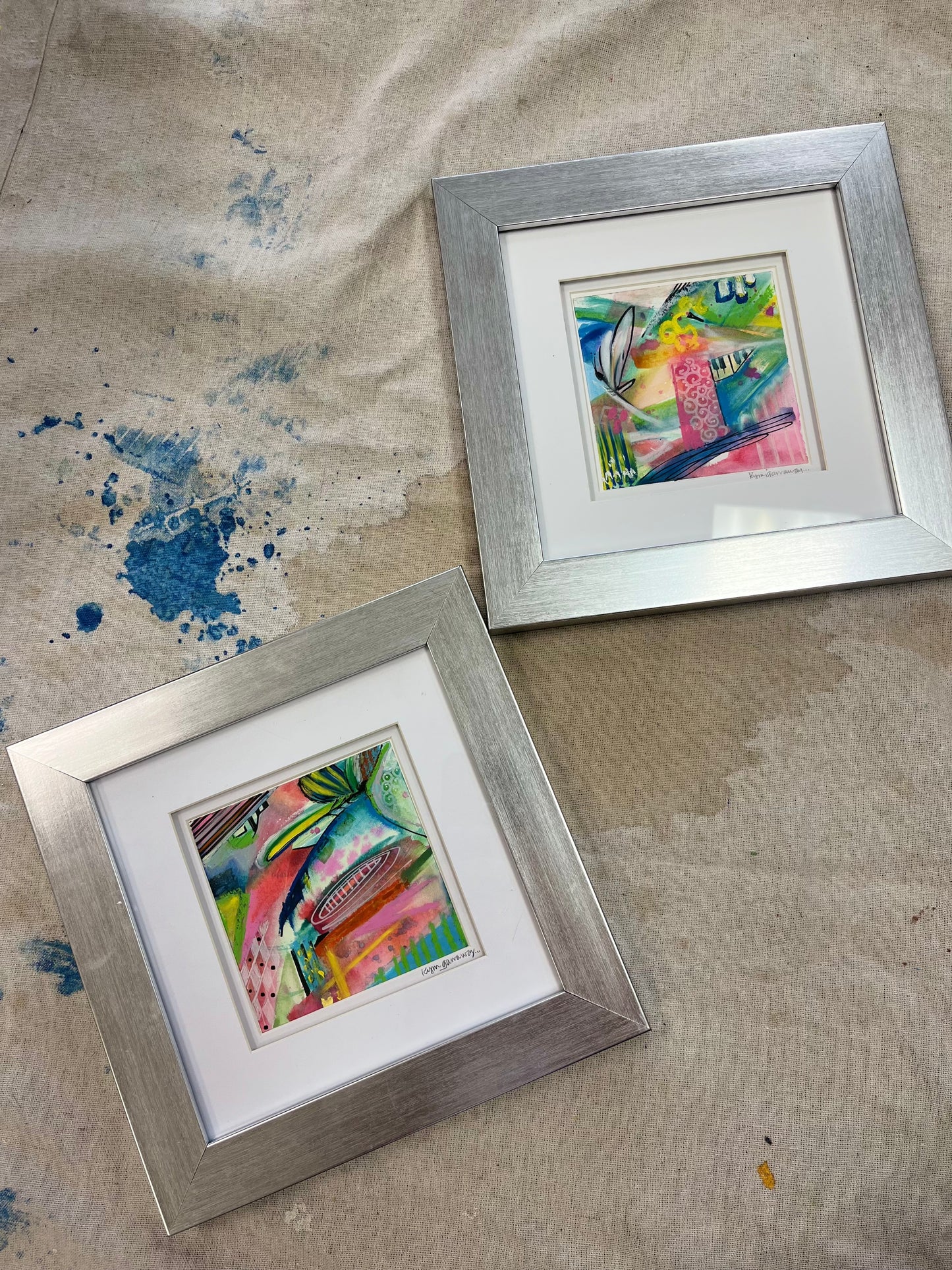 “Tiny Bites” Framed Originals