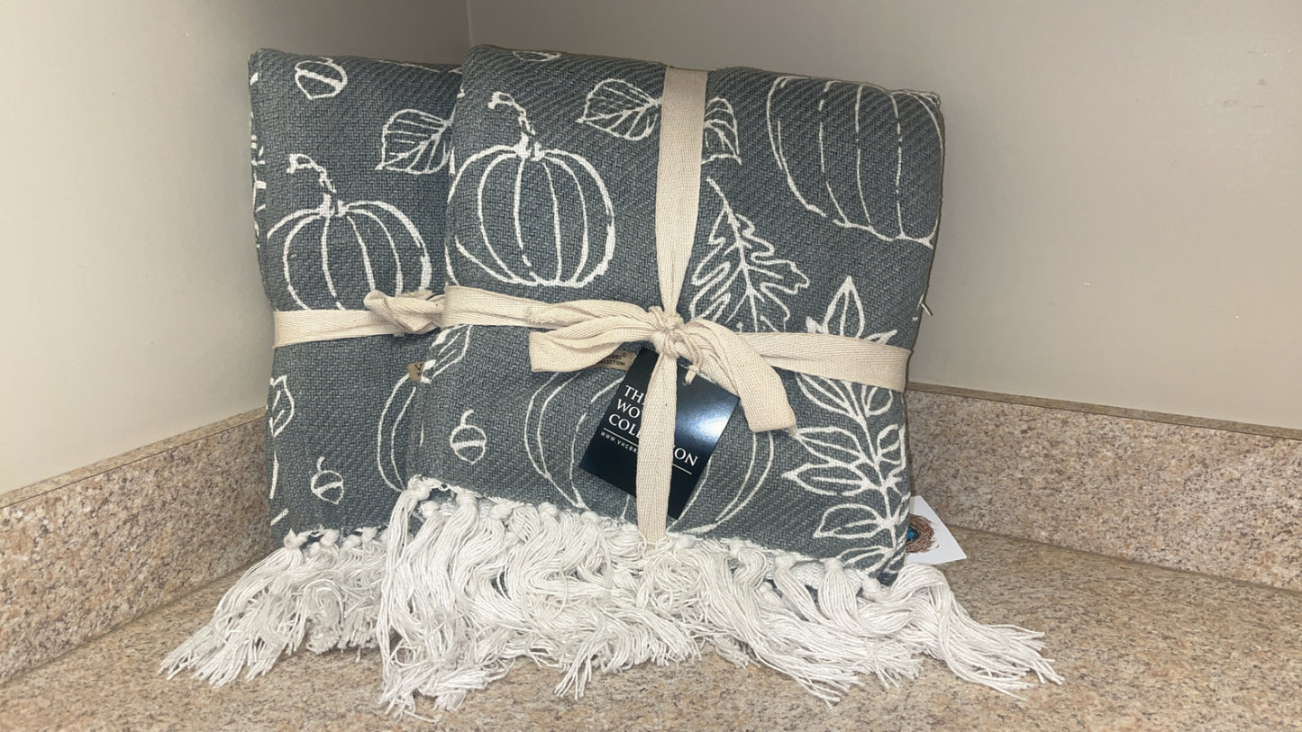 Pumpkin Throw Blanket