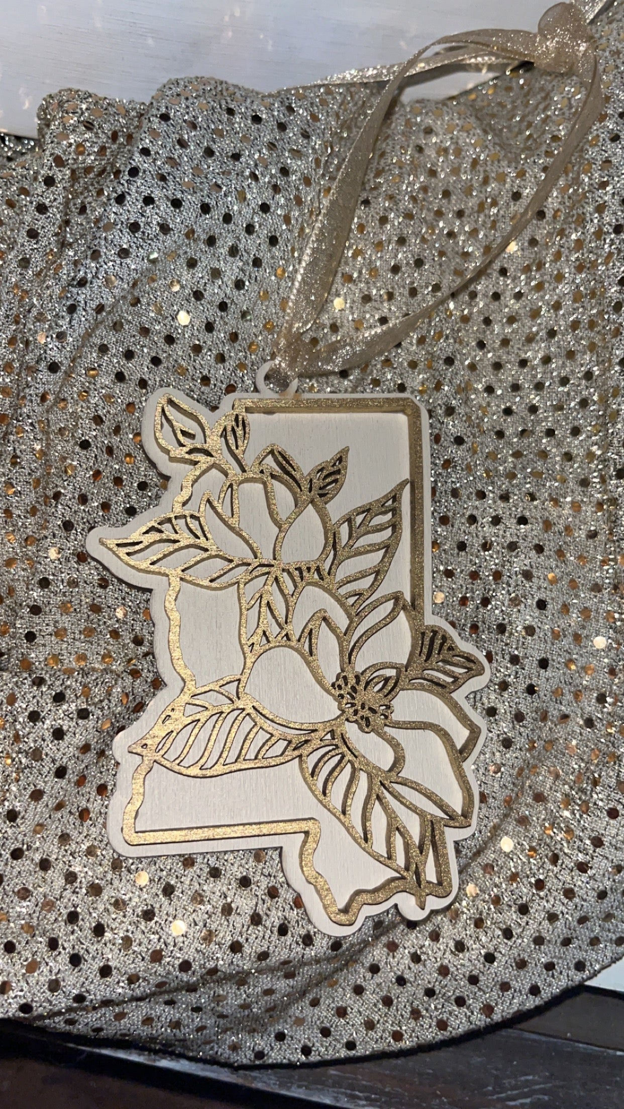 Mississippi Magnolia ornament
