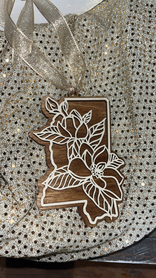 Mississippi Magnolia ornament