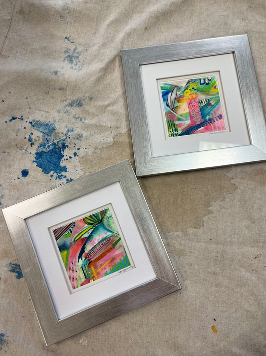 “Tiny Bites” Framed Originals