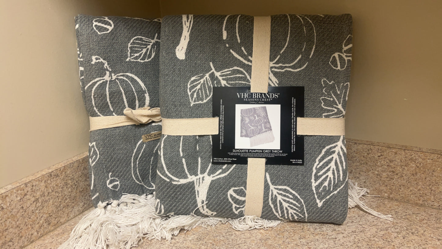 Pumpkin Throw Blanket